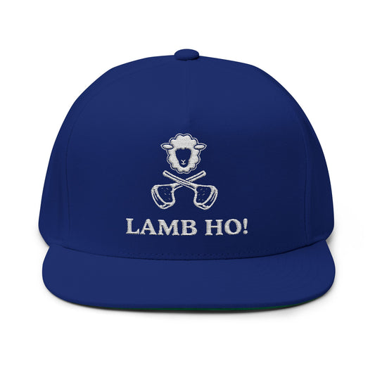 Lamb Ho! Flat Bill Cap