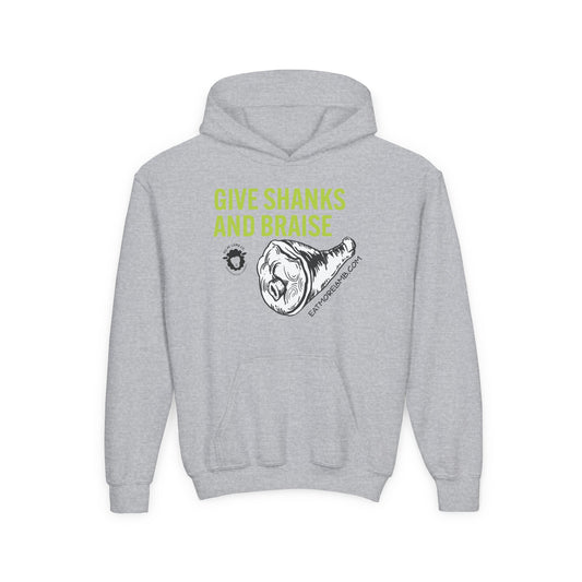 Give Shanks and Braise - Kids Hoodie