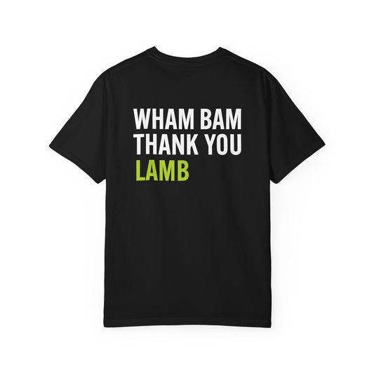 The Flockmark Tee – Wham Bam Backprint