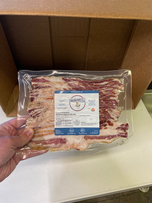 Uncured Lamb Bacon (4)