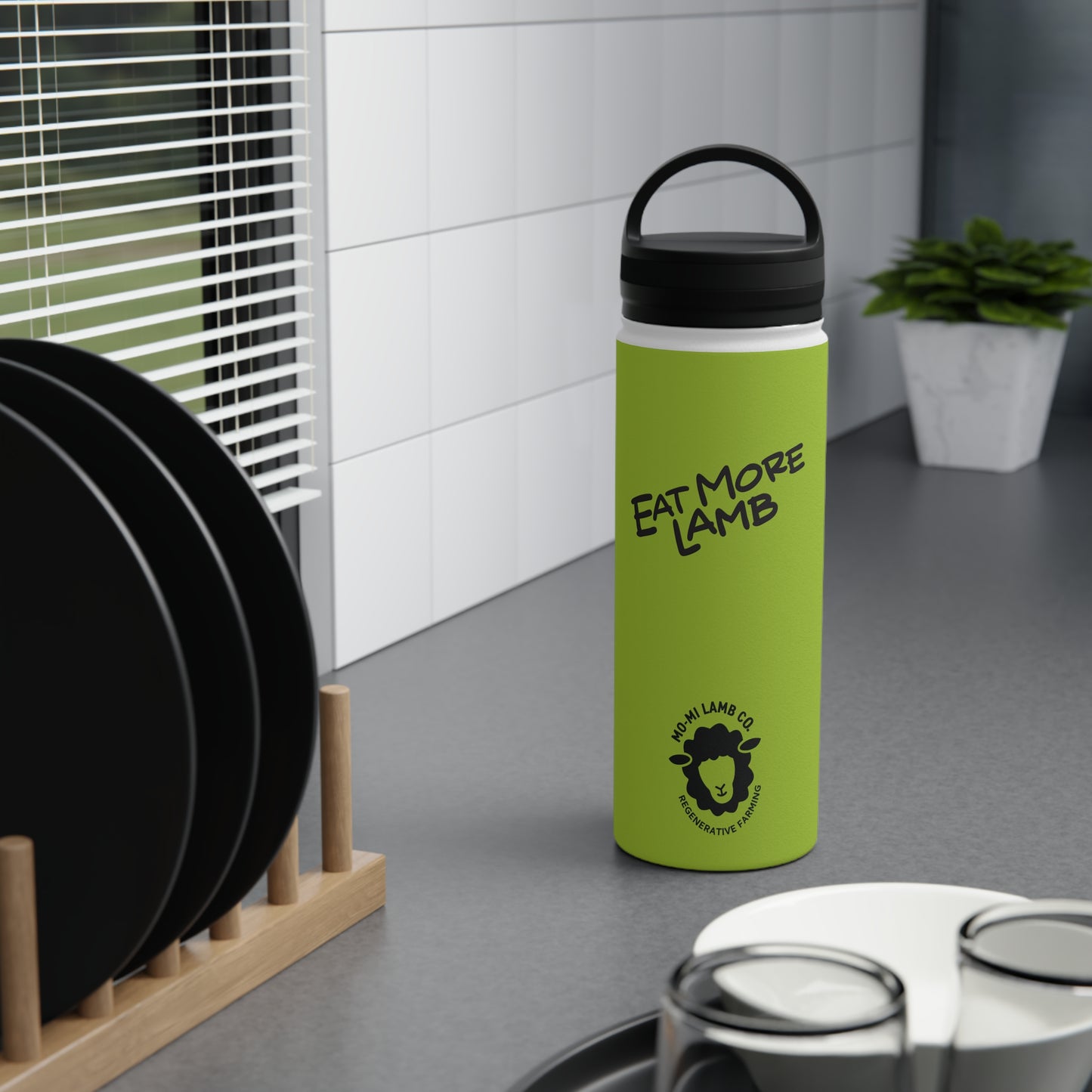 Sip Happens with Trent – Stainless Steel Water Bottle